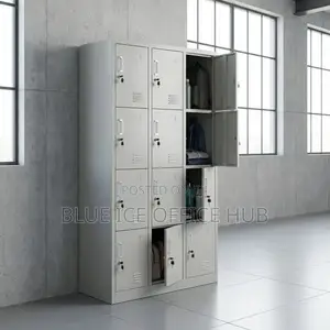 Office Cabinet With 12lockable Door