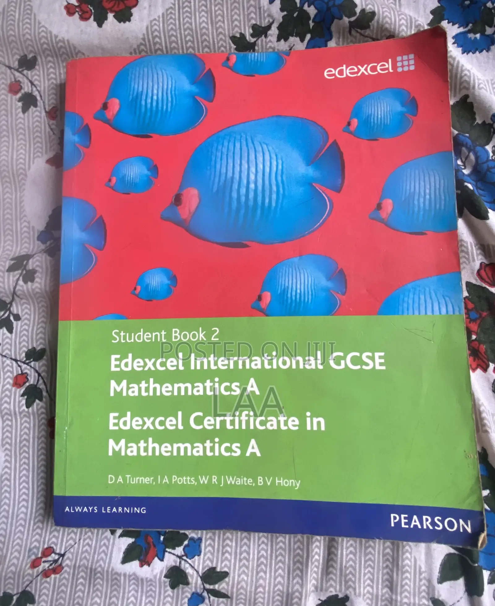 Student Book 2 Edexcel International Gcse Mathematics A Edexcel