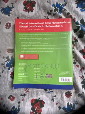 Student Book 2 Edexcel International Gcse Mathematics A Edexcel