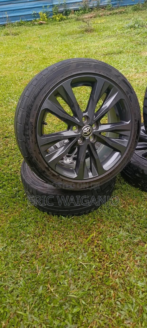 17" Silver Grey Alloy Rims Tyres - thumbnail 7