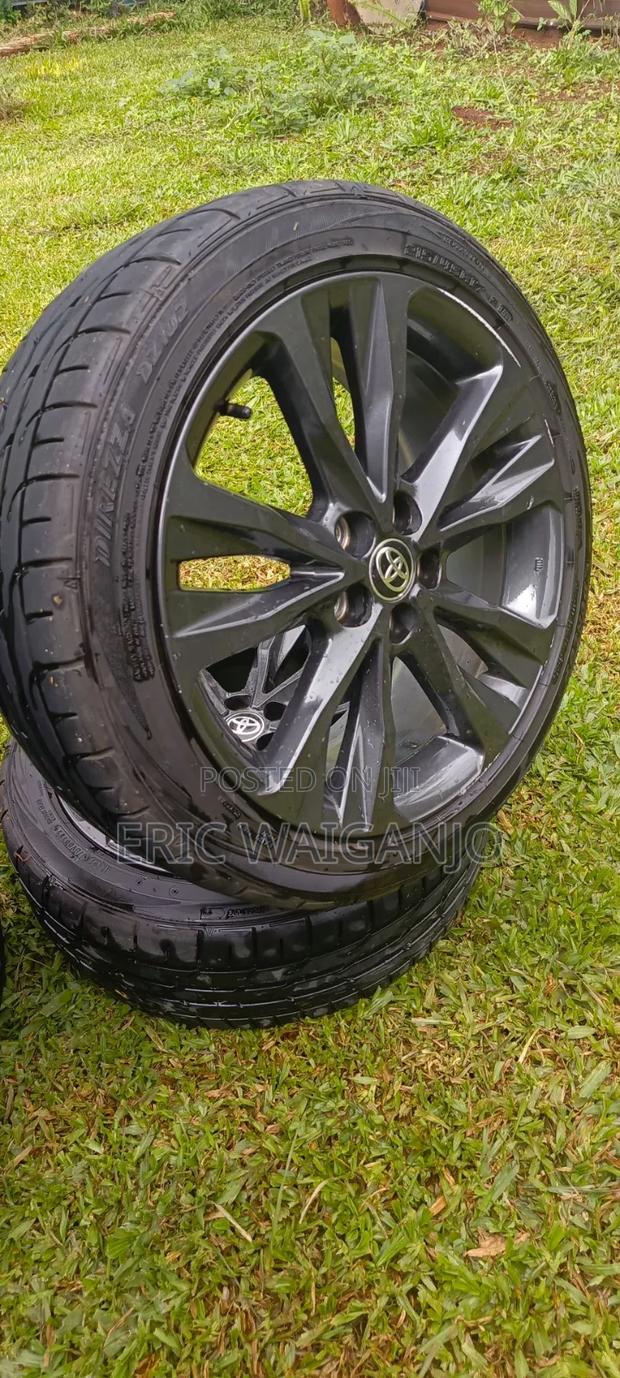 17" Silver Grey Alloy Rims Tyres - thumbnail 9