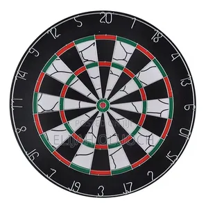 18 Inches Double Sided Flocked Iron Numbers Dart Board