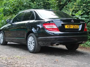 Mercedes-Benz C200 2007 Black