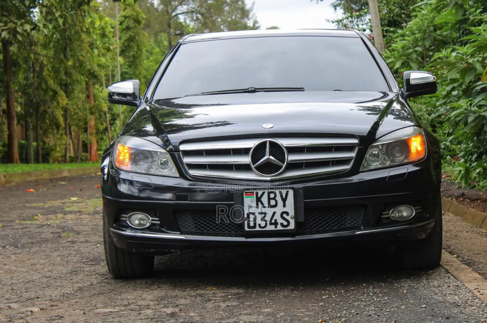 Mercedes-Benz C200 2007 Black