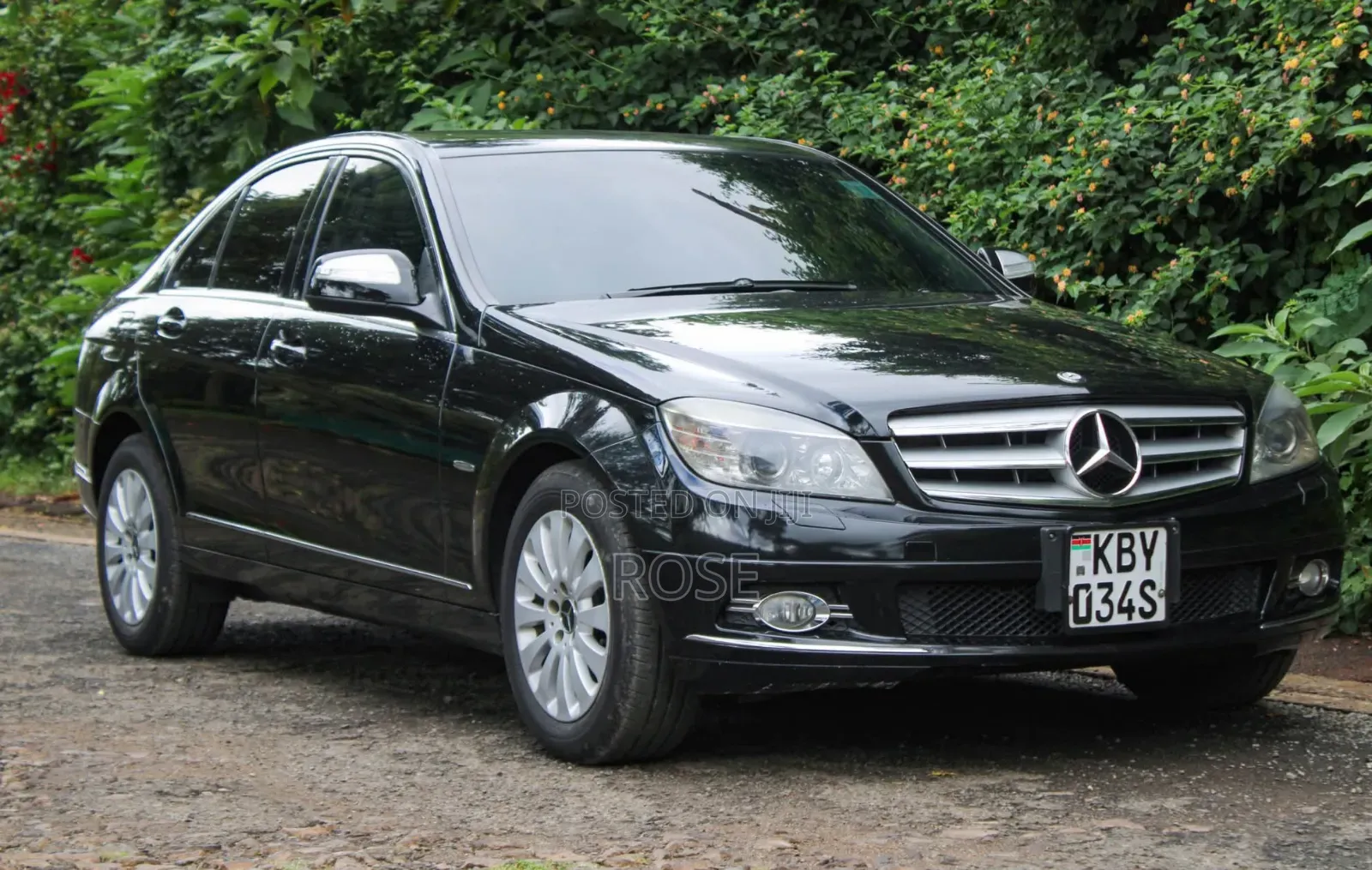 Mercedes-Benz C200 2007 Black