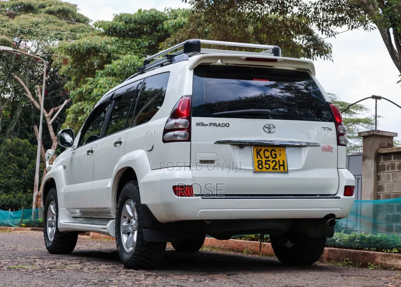 Toyota Land Cruiser Prado 2009 White