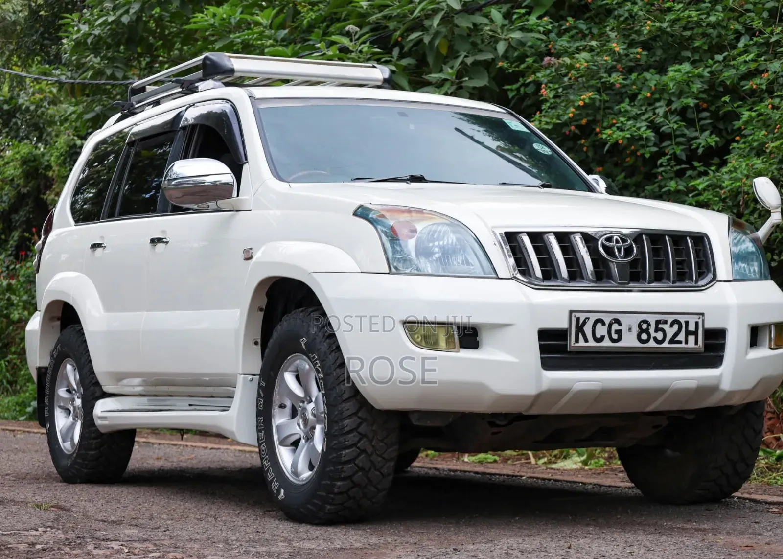 Toyota Land Cruiser Prado 2009 White