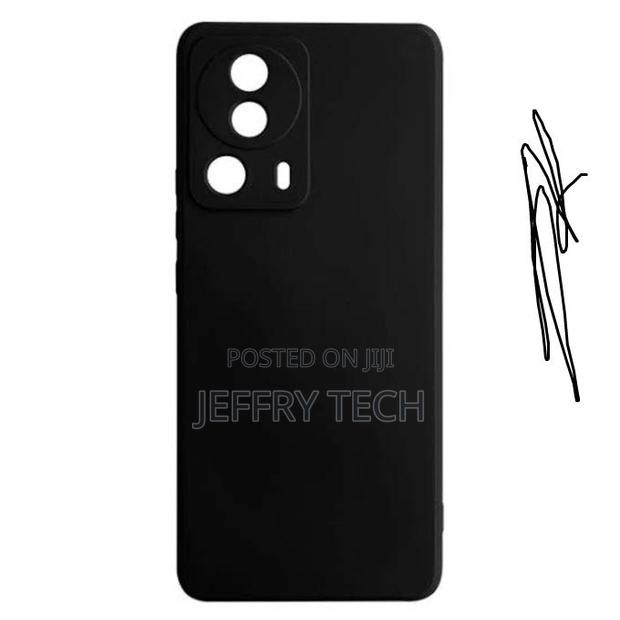 Silicon Back Case for Xiaomi Mi 13 Lite 5g Black - thumbnail 2