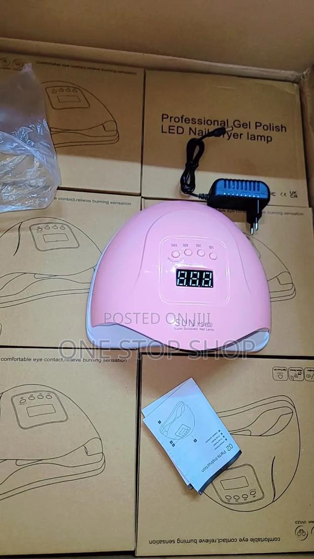 Uv Led Nail Lamp With Digital Display Smart Sensors
