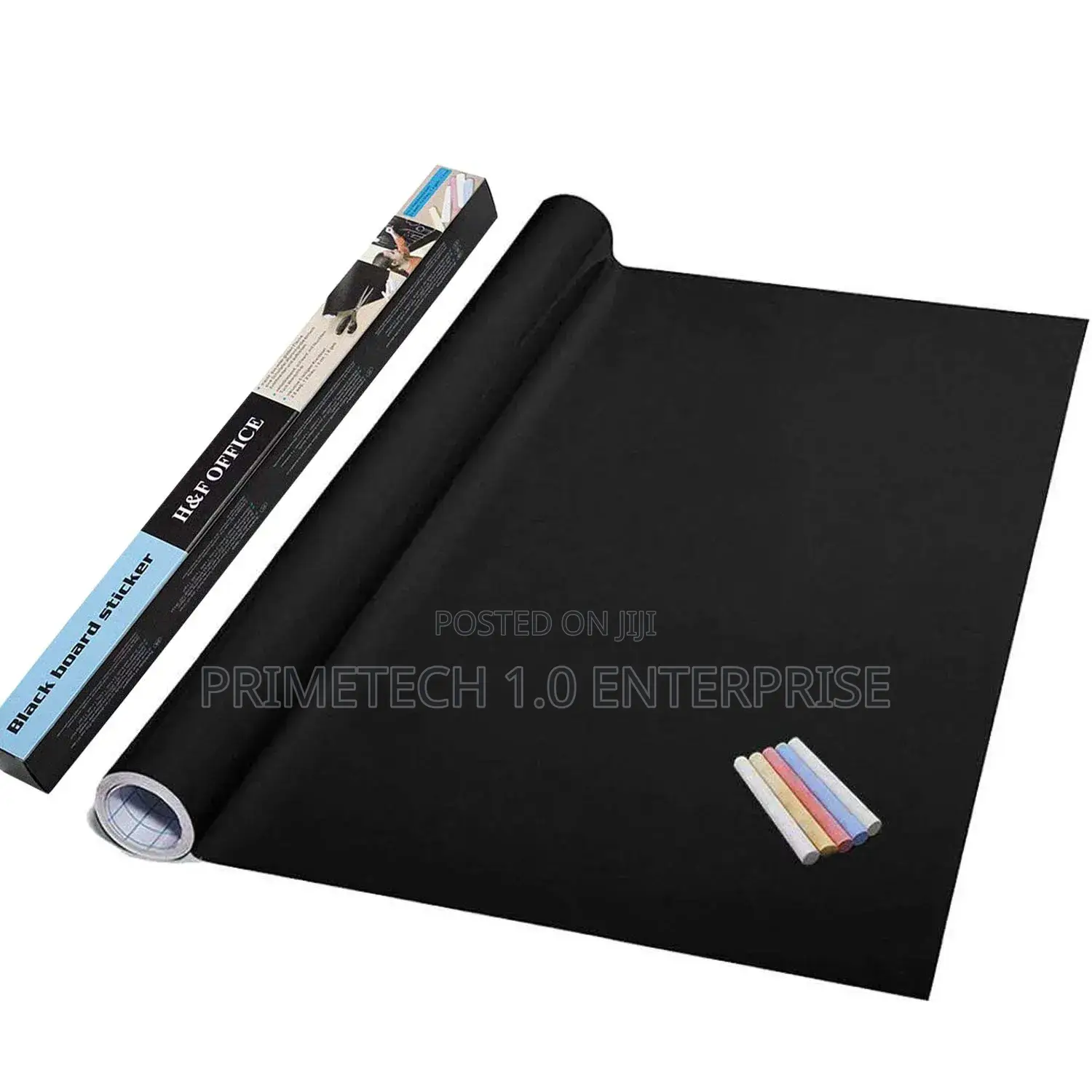 Black Board Sticker With Free Chalks
