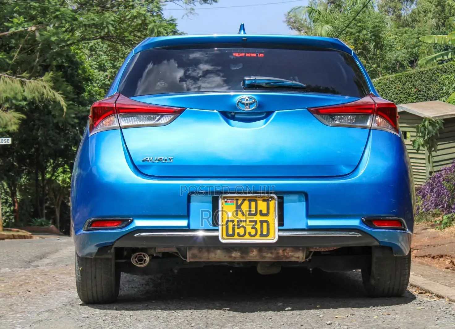 Toyota Auris 2015 Blue