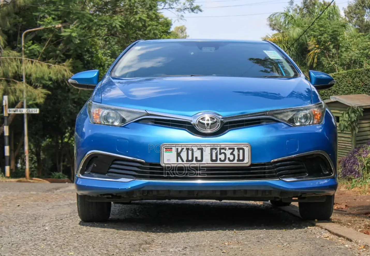 Toyota Auris 2015 Blue