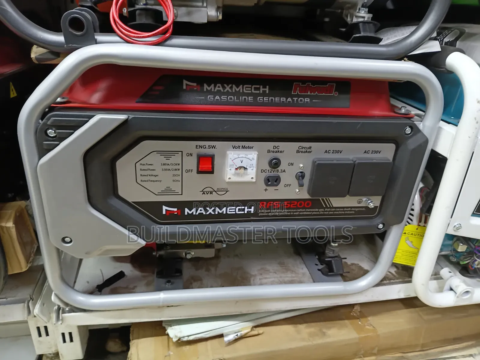 Maxmech RFS-5200e Gasoline Generator