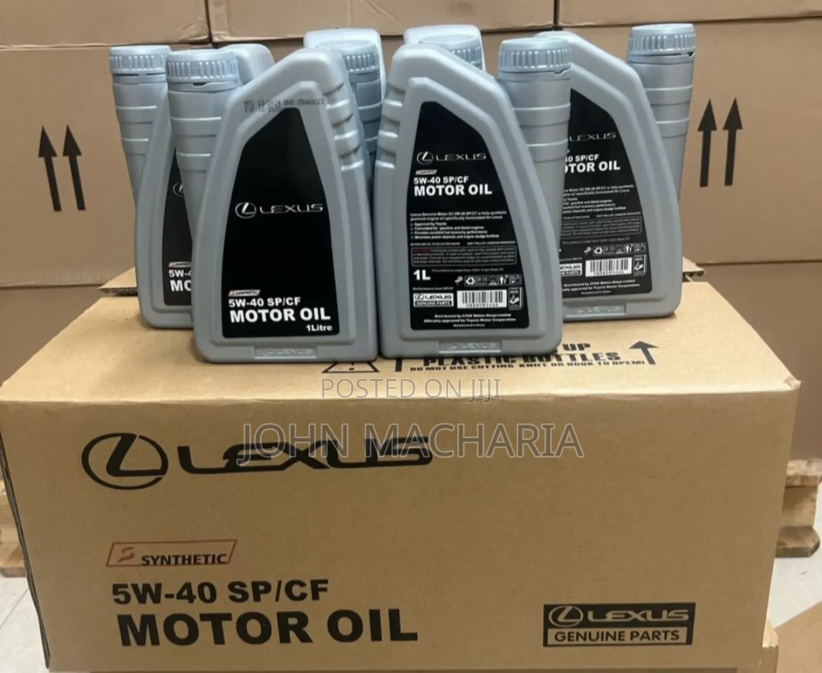 Synthetic Motor Oil for Lexus 5w - 40 Sp/Cf 1 Litre