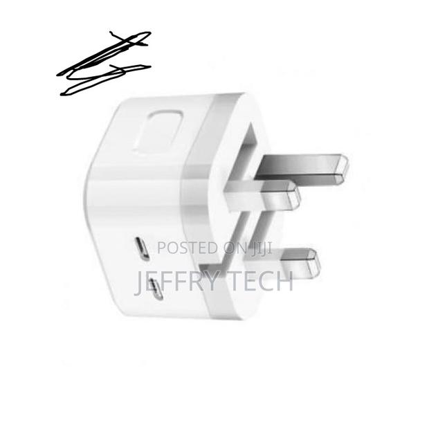Type Z 50w Pd Adapter iPhone Charger Head 2 Usb C Adapter for iPhone - thumbnail 2