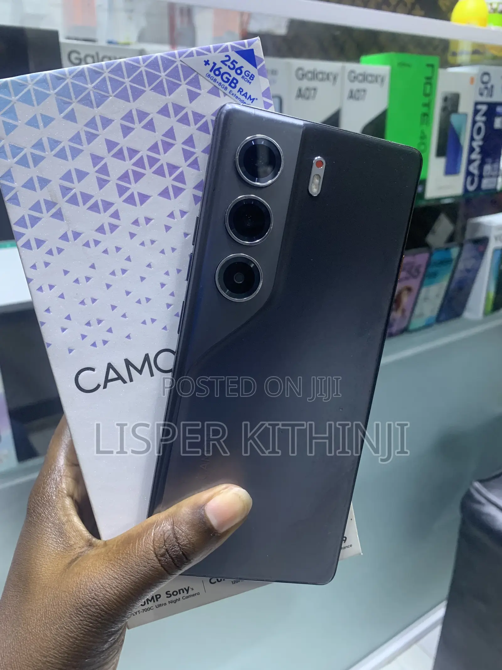 Tecno Camon 40 Pro 4G 256 GB Black
