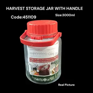 Glass Jar With Handle 3l @2,100 + 8l @3,950 + Other Designs & Sizes