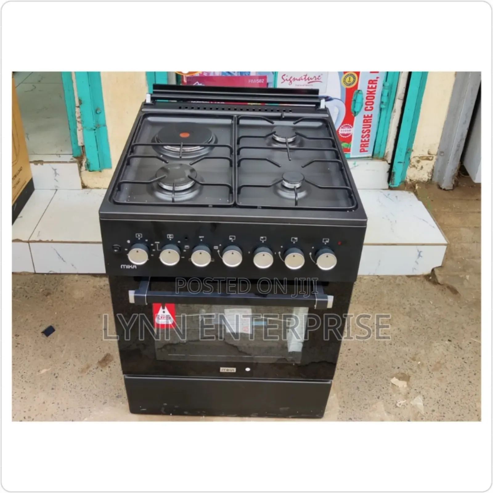 *Mika Standing Cooker, 60cm X 60cm, Mst6231e4bl