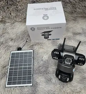 Solar 4g Triple Lens Security Camera – Outdoor PTZ Color Night Vision