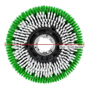 Rotary Floor Scrubber Brush-45cm/18 Inch Heavy Duty Cleaning/Scrubbing
