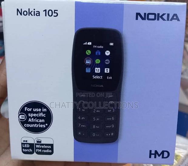 New Nokia 105 Black - thumbnail 2