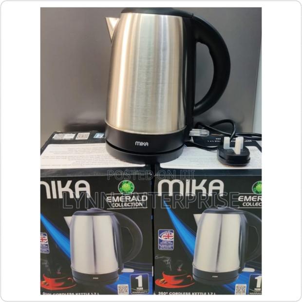 *Mika Kettle, Mkt2101x, 1.7l, Stainless Steel,