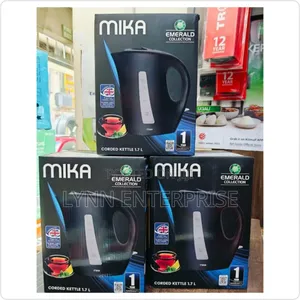 *Mika Corded Kettle 1.7 L Black