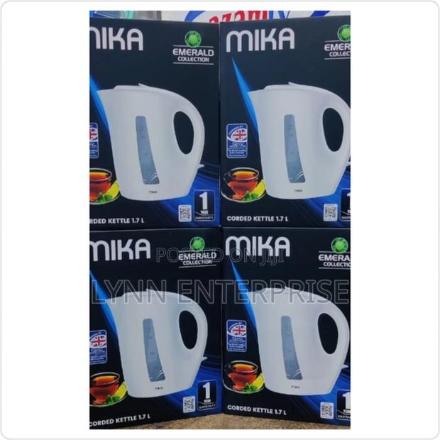 *Mika Kettle, Mkt1005w, 1.7l, Plastic, Corded