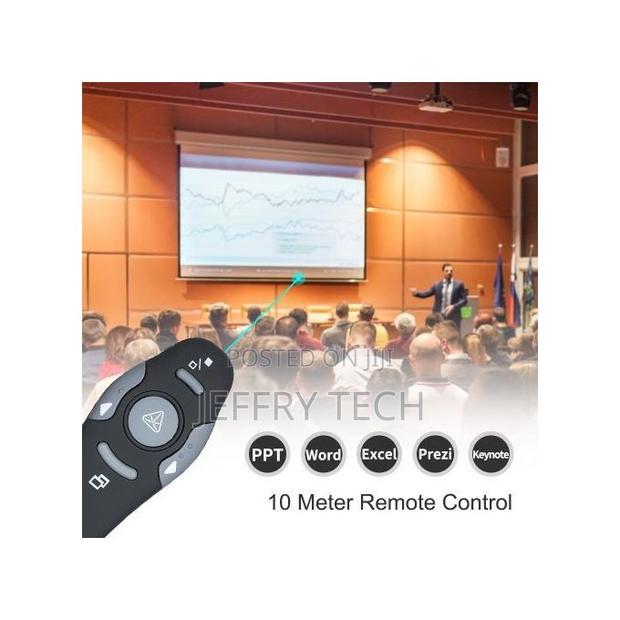 2.4ghz PPT Wireless Presenter Pen With Red Laser Pointer for Power - thumbnail 2
