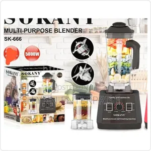 *2 in 1 Sokany Commercial Blender 2litre