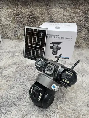4g Solar Camera Triple Lens – Smart Security PTZ Waterproof Outdoor
