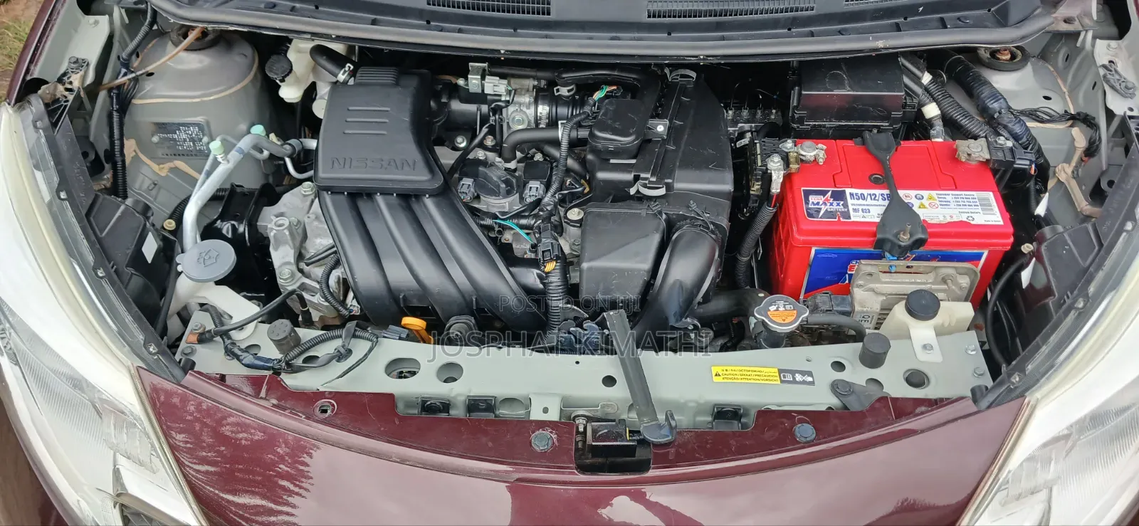 Nissan Note 2016 Red
