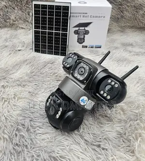 4g Solar Triple Lens CCTV Camera – Ai Motion Detection PTZ