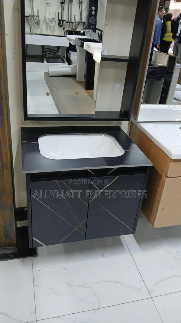 Marbal Vanity Cabinet Handwash Basin - main view