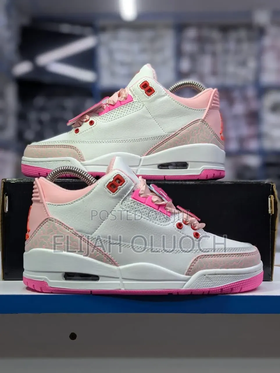 Jordan 3 Spring Flowers Pure Leather 36/37/38/39/40/41