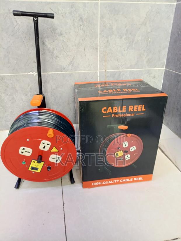 50m 2.5mm Professional Extension Reel With Safety Switch
