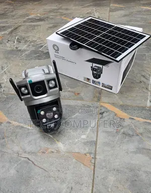 V380 Dual Lens 4g Solar Camera – Outdoor Waterproof PTZ Security