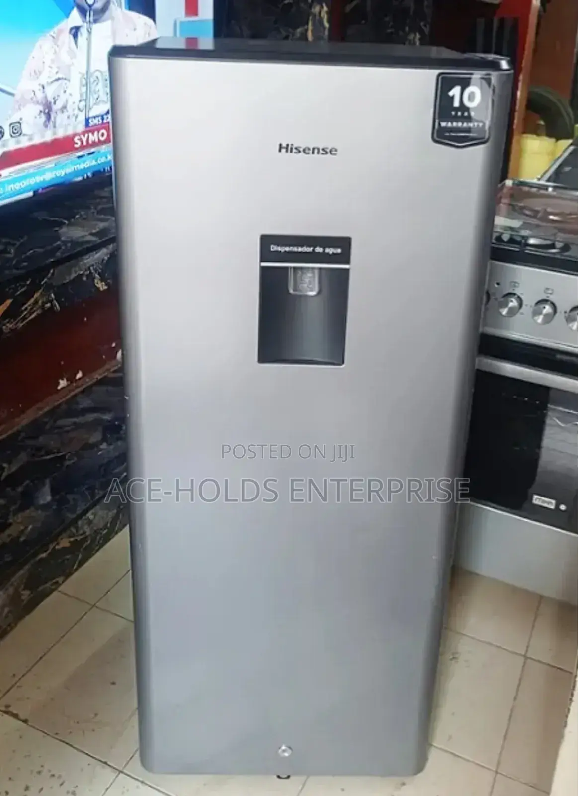Ref176dr - Hisense Single Door Fridge With External Dispenser