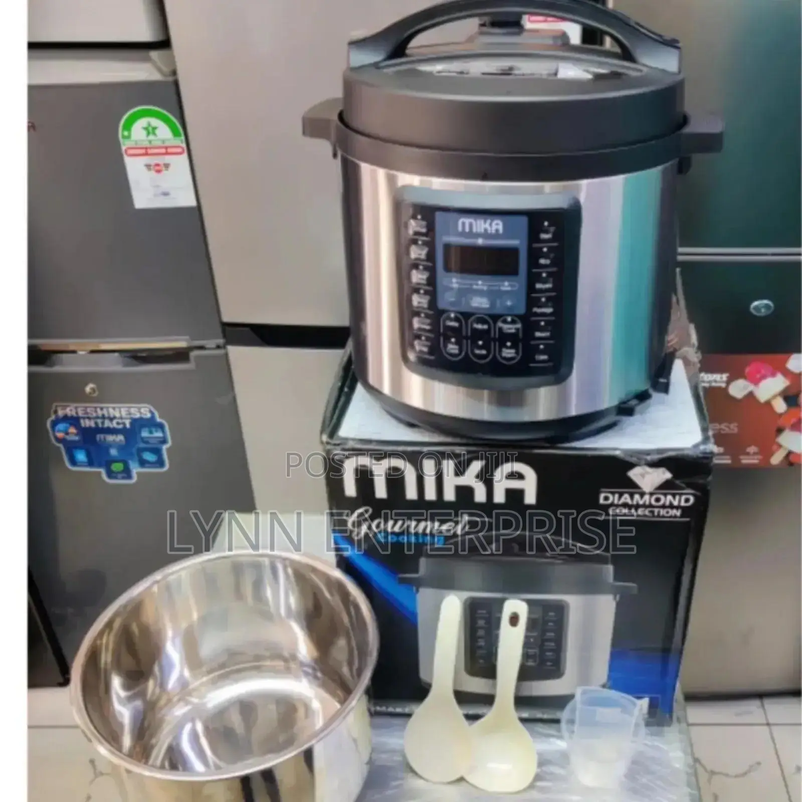 *Mika 6litres Electric Pressure Cooker