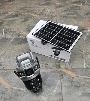 Solar 4g Dual Lens CCTV Camera – PTZ Remote Viewing Night Vision