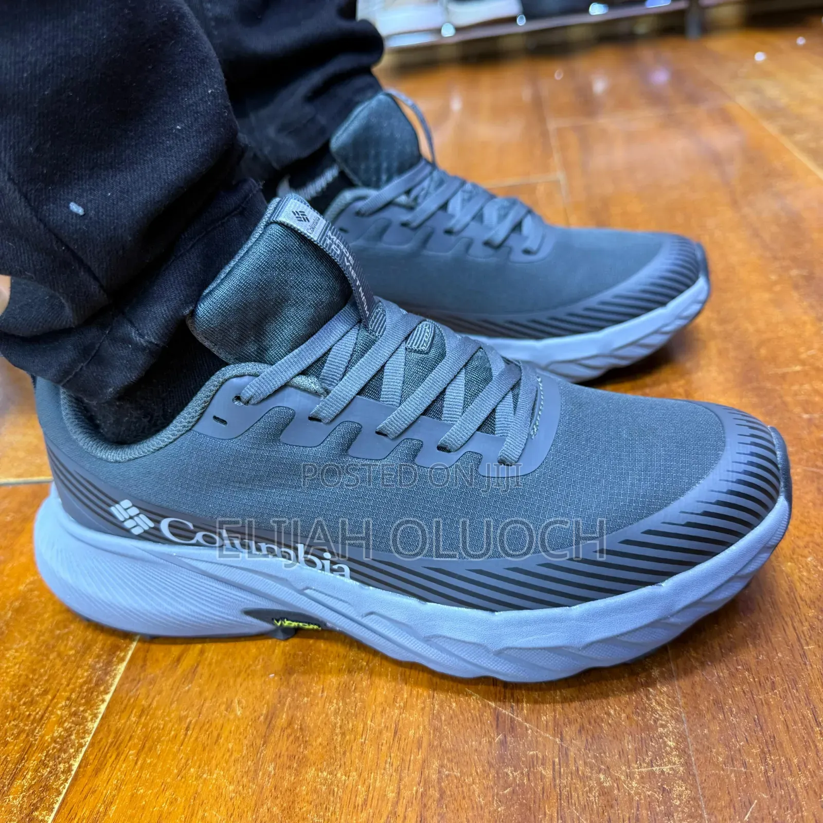 Gray Columbia Unisex Sneakers Featuring Vibram Outsoles