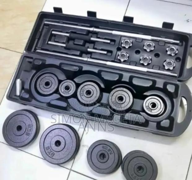 With Carrier Case 50kg Dumbell Set