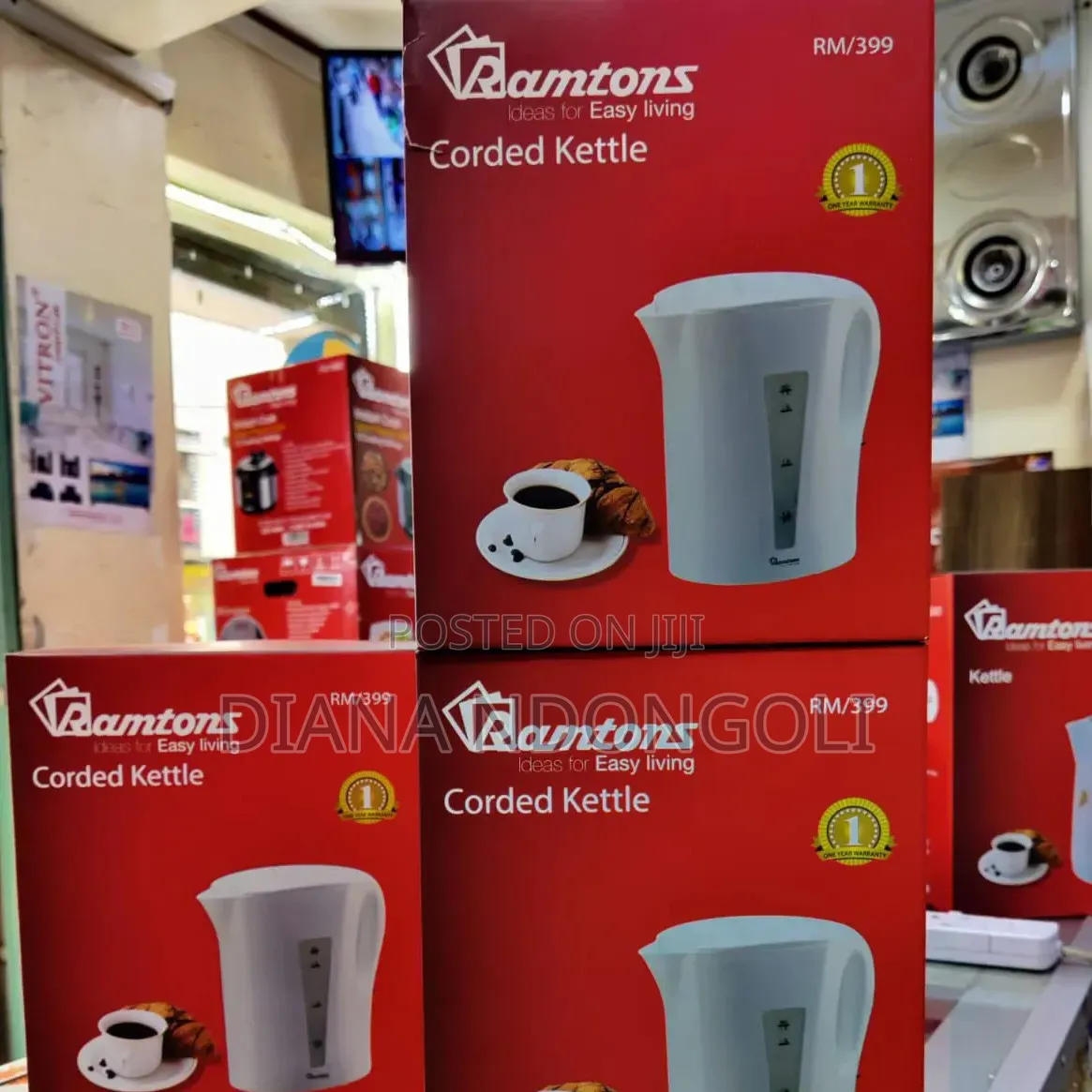 *Ramtons Corded Kettle