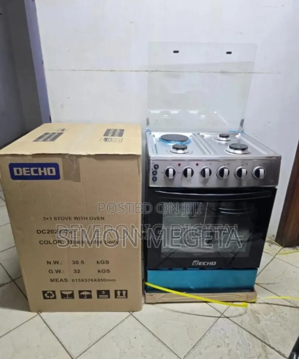 Silver New 60*60 Decho 3+1 Cooker