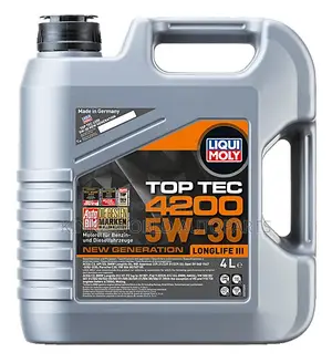 Liqui Moly Top Tec 4200 5w-30 New Generation 4l Synthetic Engine Oil