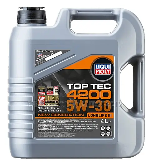 Liqui Moly Top Tec 4200 5w-30 New Generation 4l Synthetic Engine Oil