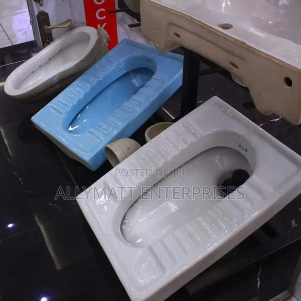 Coloured Step Asian Toilet