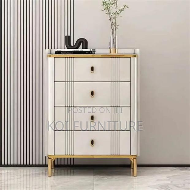 Storage Unit; Four Drawers Chest Cabinet - thumbnail 5