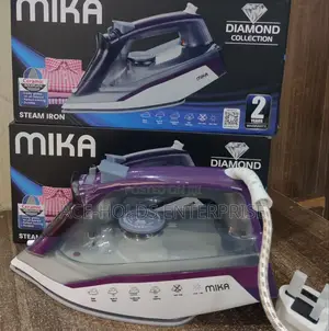Mika Steam Iron, Ceramic Soleplate 2400watts