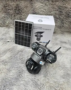 4g Solar PTZ Camera Triple Lens – Complete Outdoor Security System